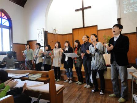 Mama and papa choir